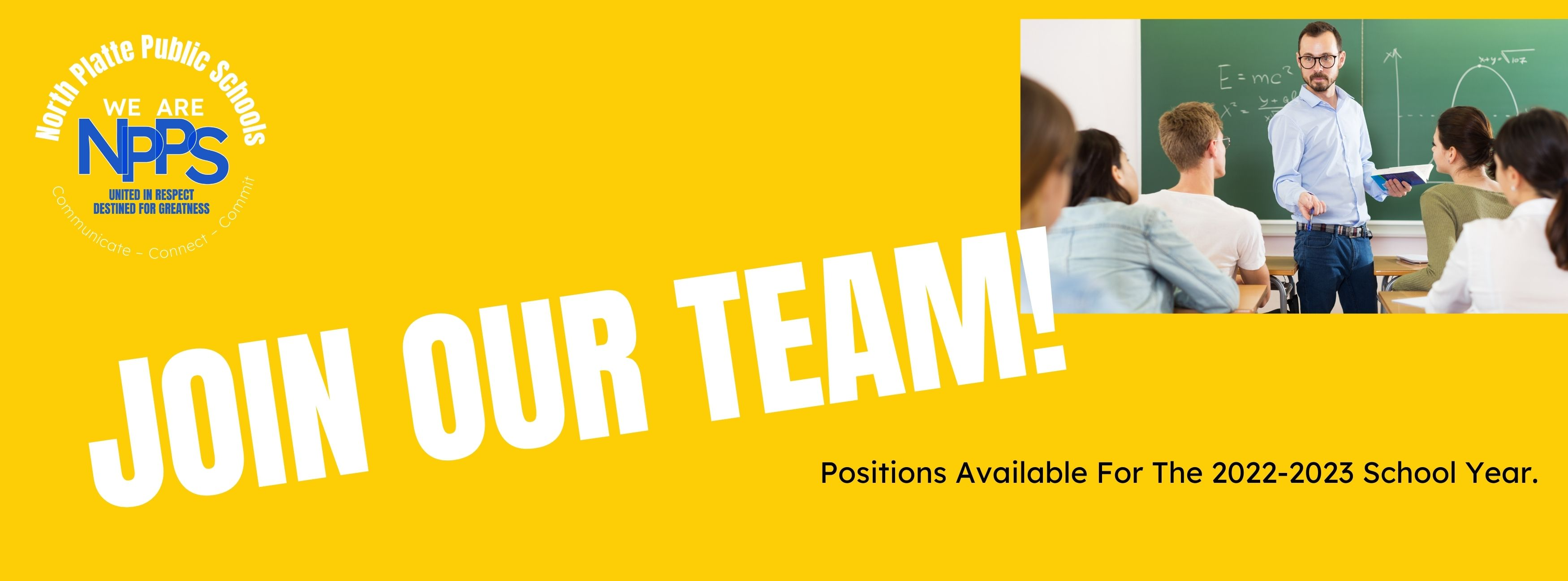 JOIN OUR TEAM