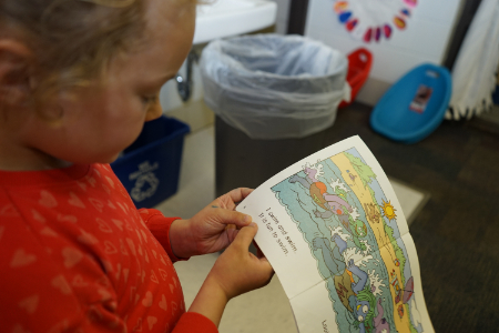 2022 McDonald Elementary Kindergarten Student Reading