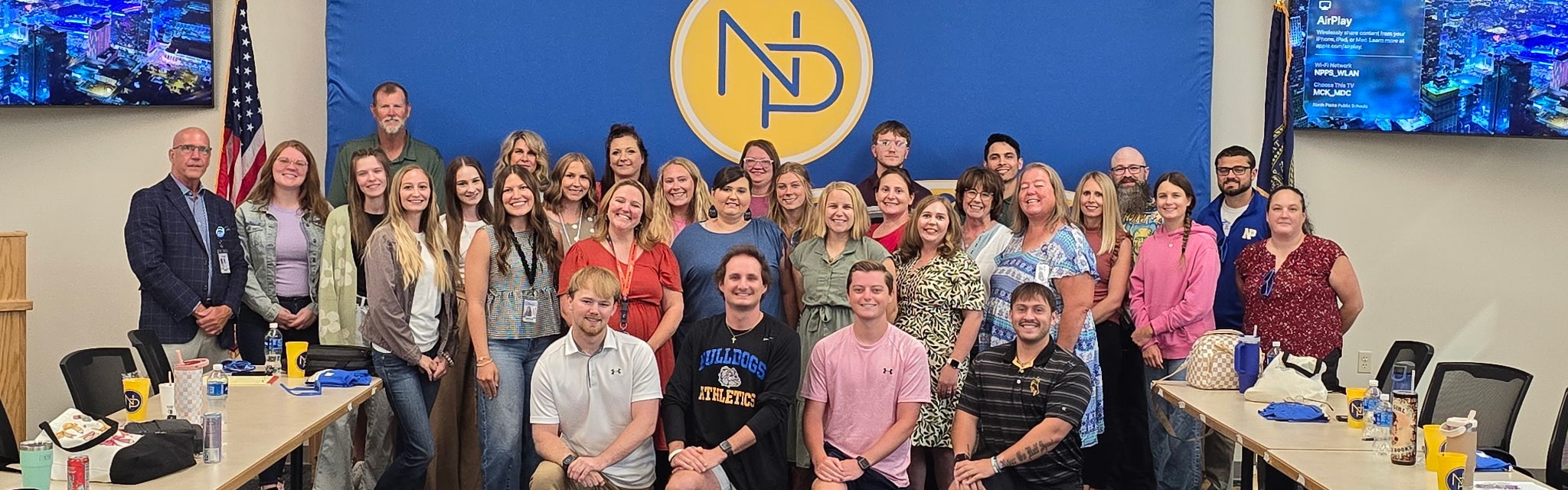 NPPS new teachers group picture, 2026
