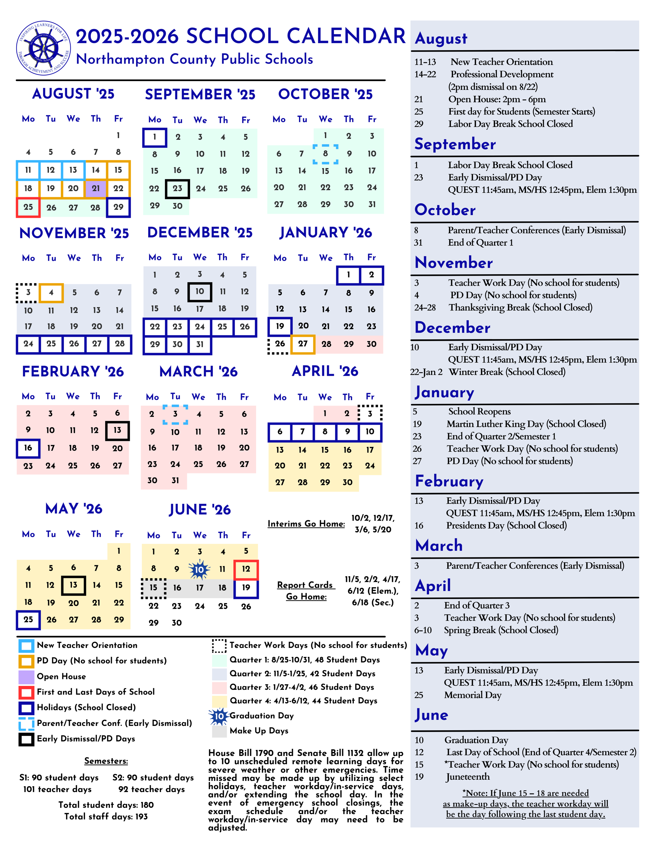 24/25 SY Calendar