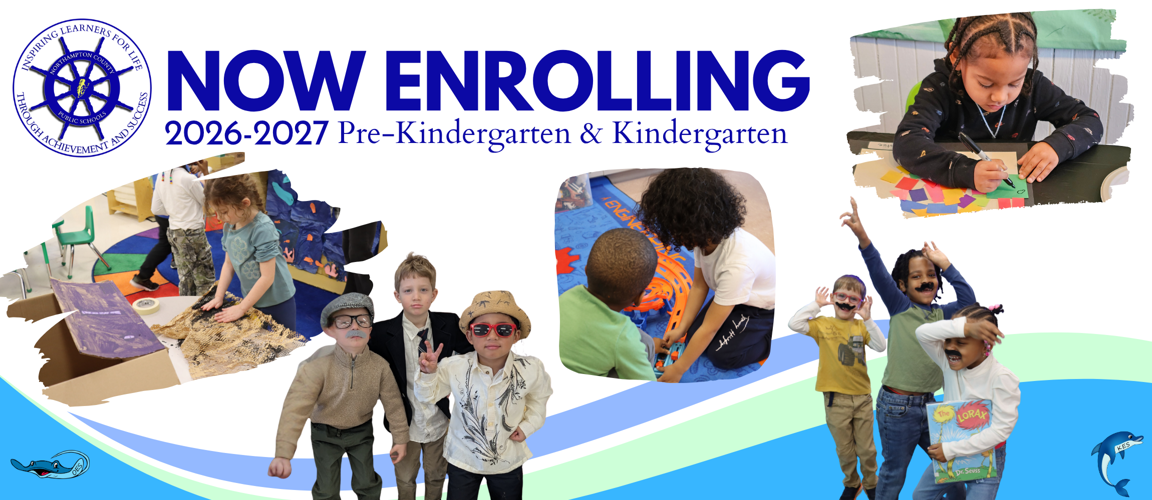 Now Enrolling Pre-K and K at Occohannock and Kiptopeke Elementary Schools!