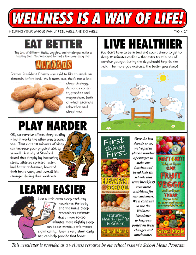 wellness letter