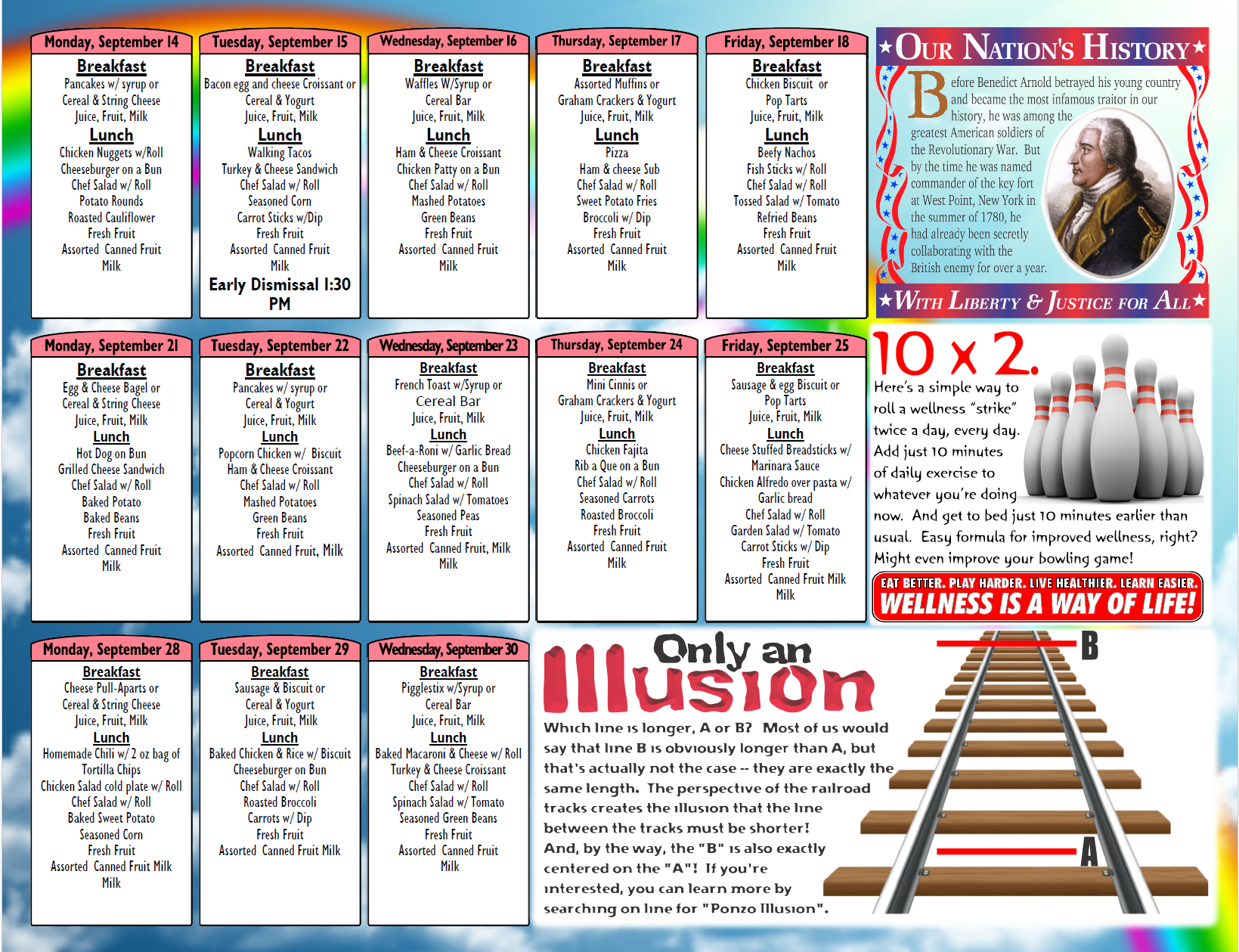 oes/kes menu