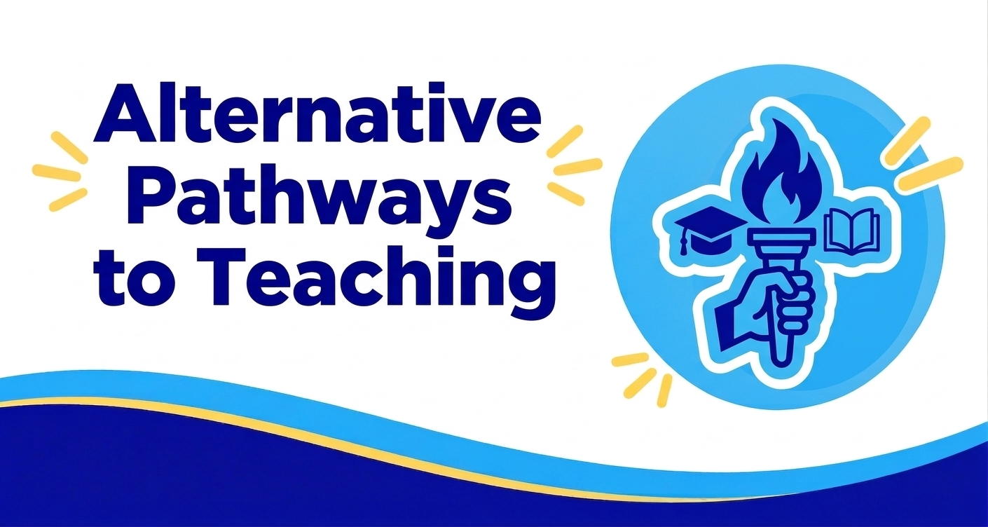 Alternative Pathways to Teaching graphic icon