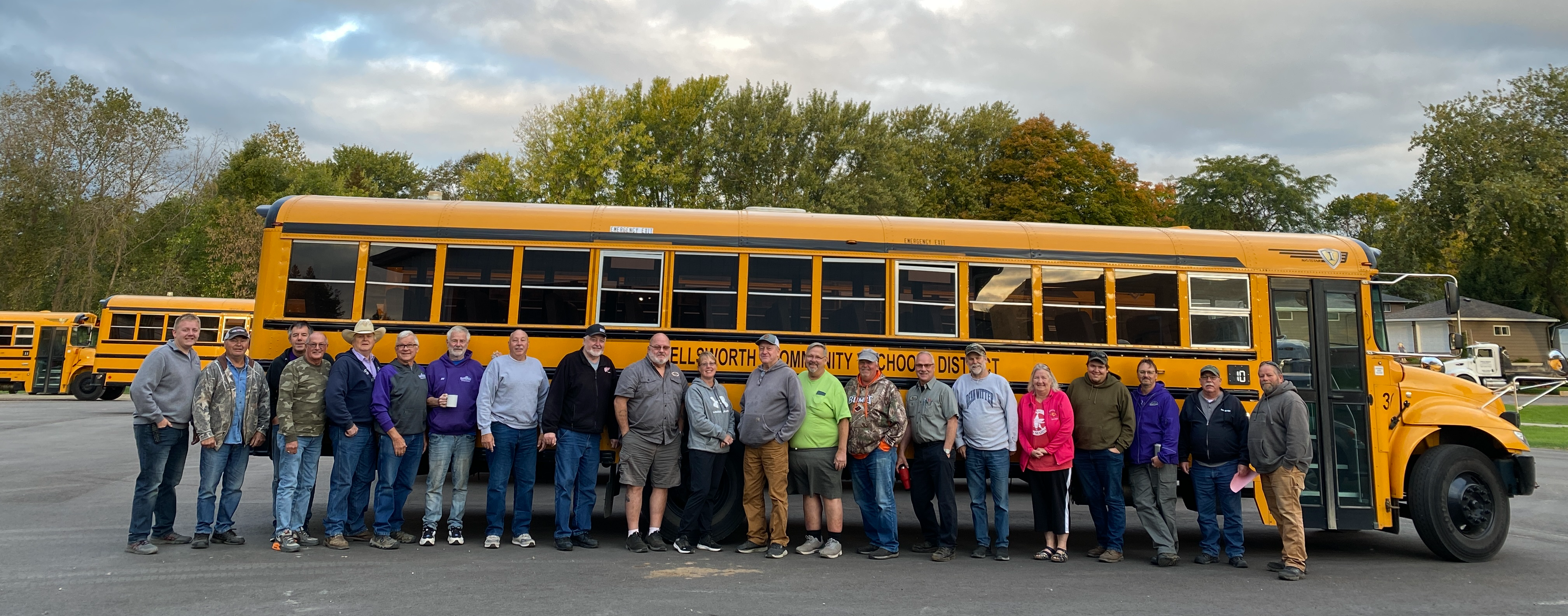 school bus stock image