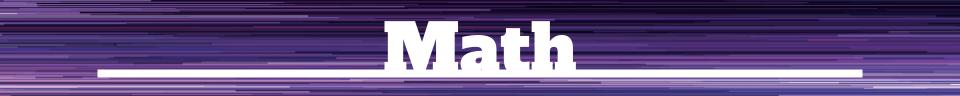 Math Banner