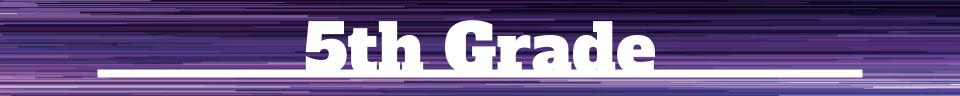 5th Grade Header