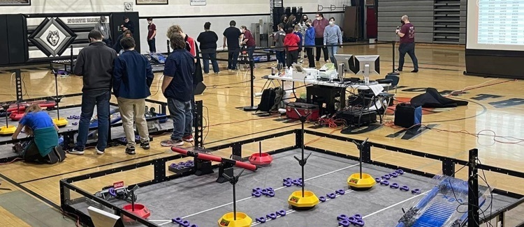 North Marion hosts state robotics competition