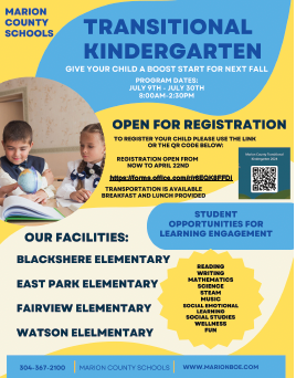 Thumbnail image of 2024 Transitional Kindergarten flyer.  Download linked file for reader-friendly PDF.
