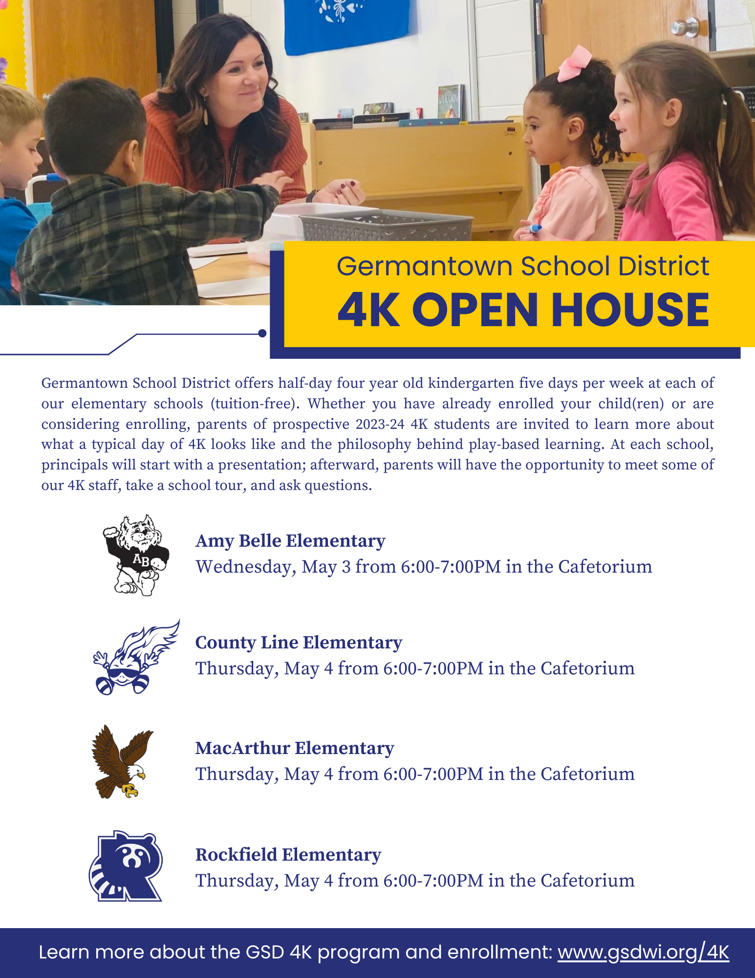 information about 4k open house