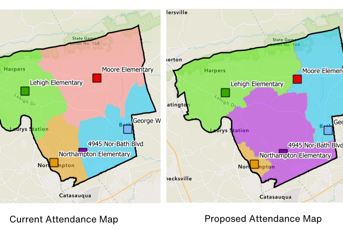 Elementary Attendance Maps