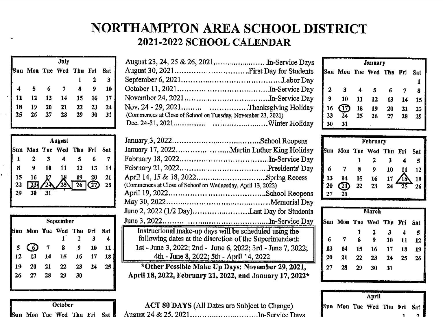 District Calendar thumbnail image