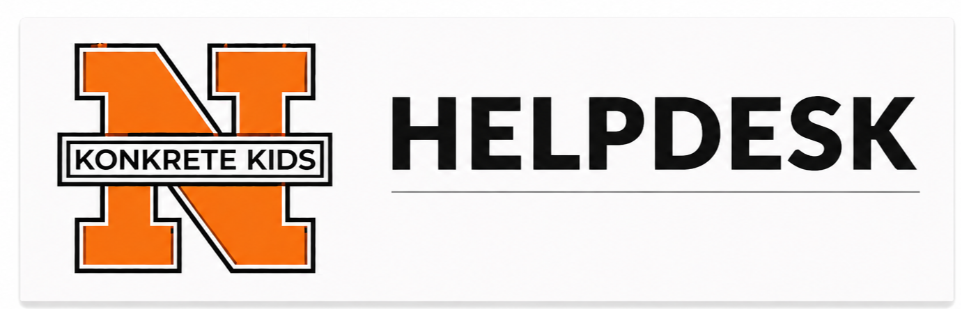 Helpdesk link