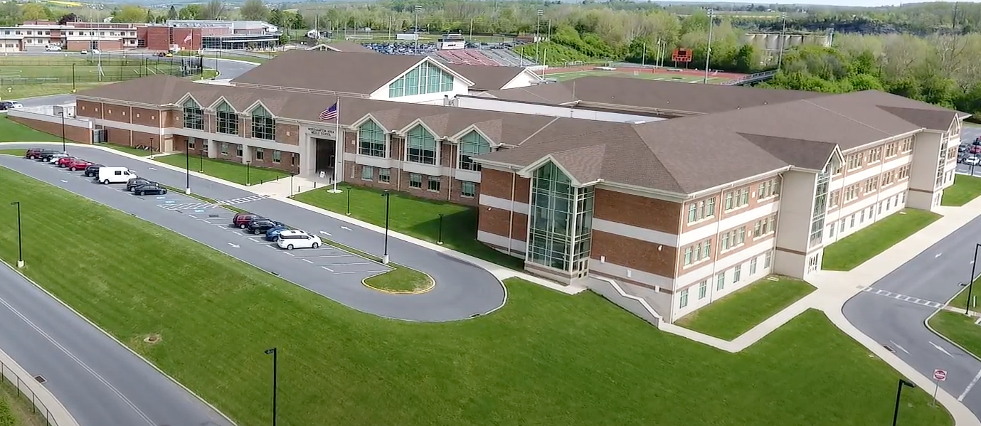 Northampton Area Middle School aerial photo