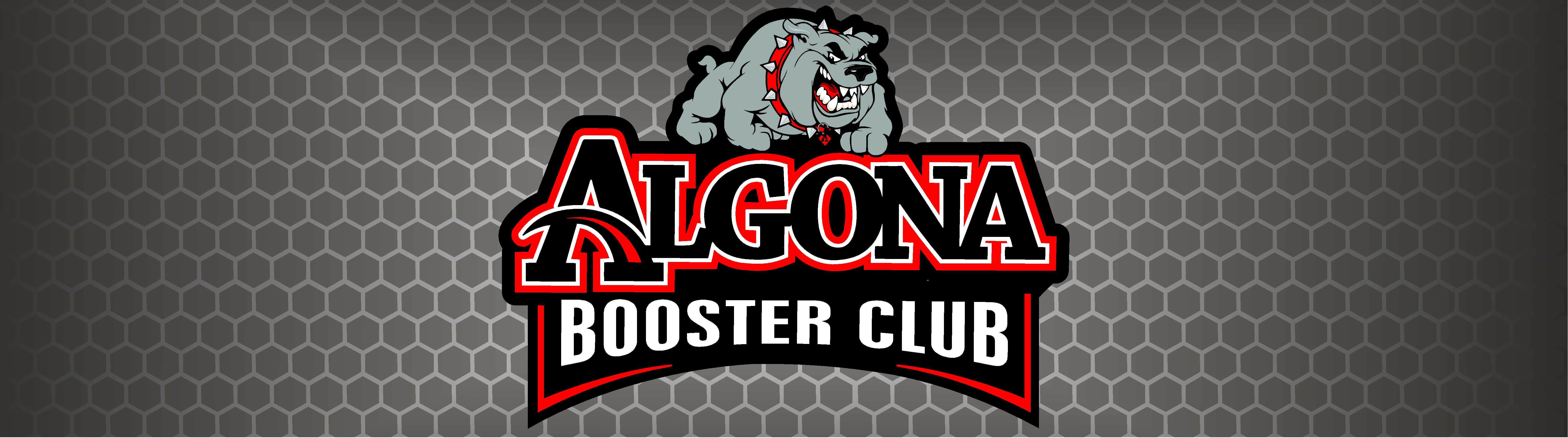 Algona Booster Club banner