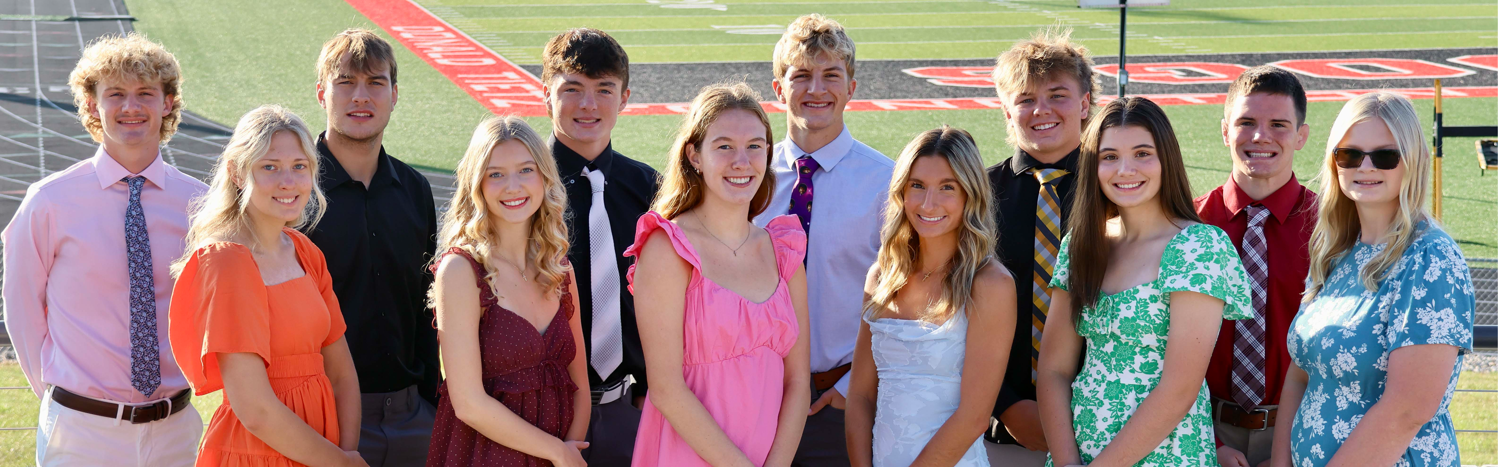 Homecoming court 2025