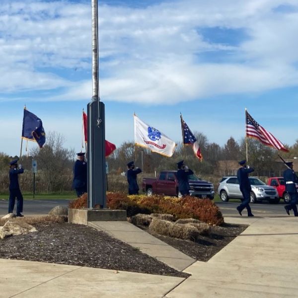 Air Force Jr. ROTC Veteran's Day