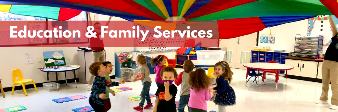 Education & Family Services Banner