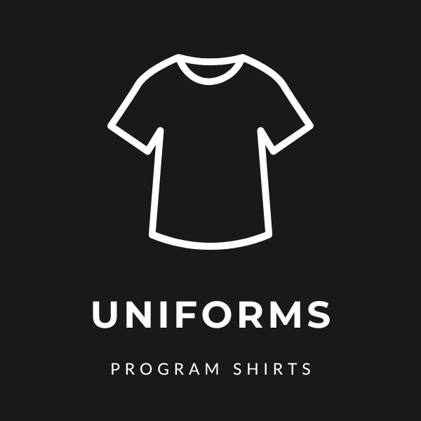 Uniforms and program shirts