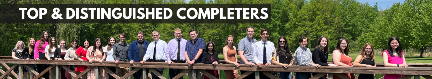 Top & Distinguished Completers
