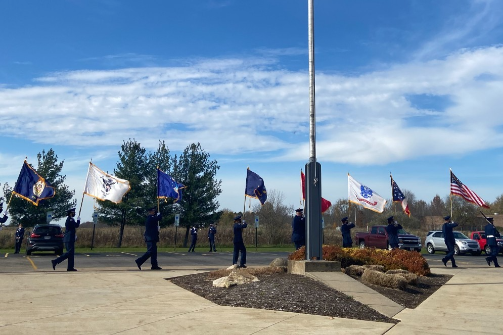 Air Force Jr. ROTC Veterans Day