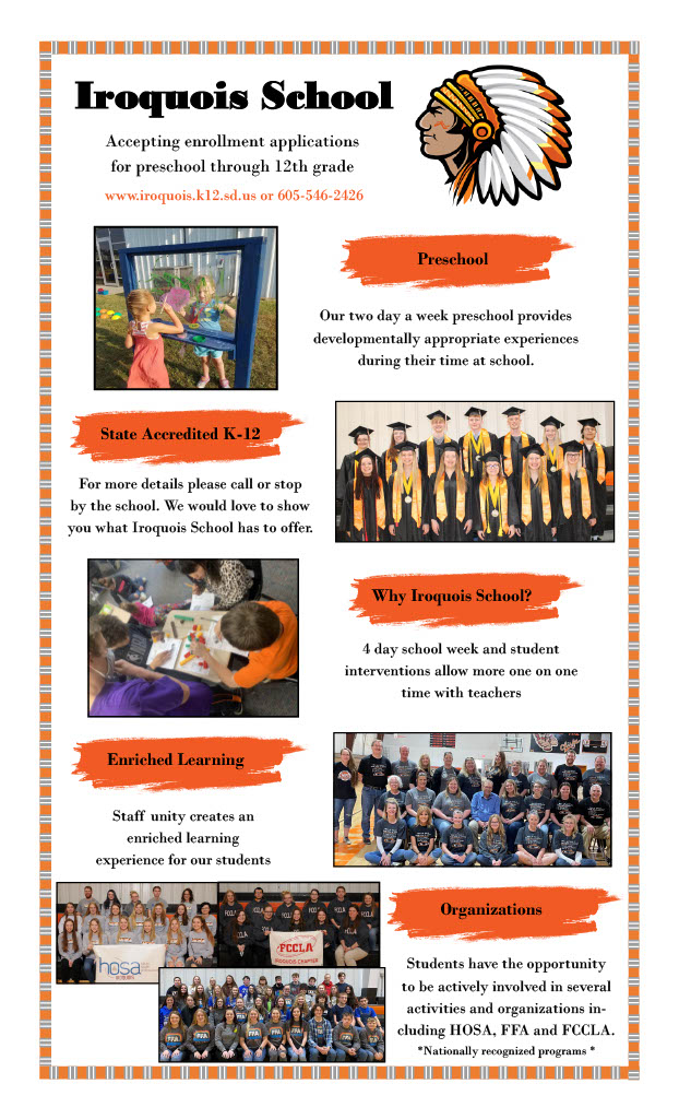 Why Iroquois? Iroquois School District