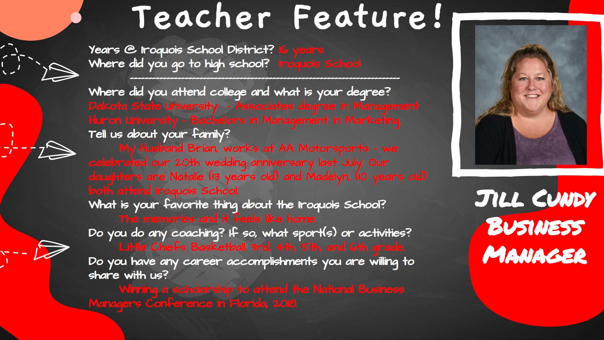 Teacher Feature