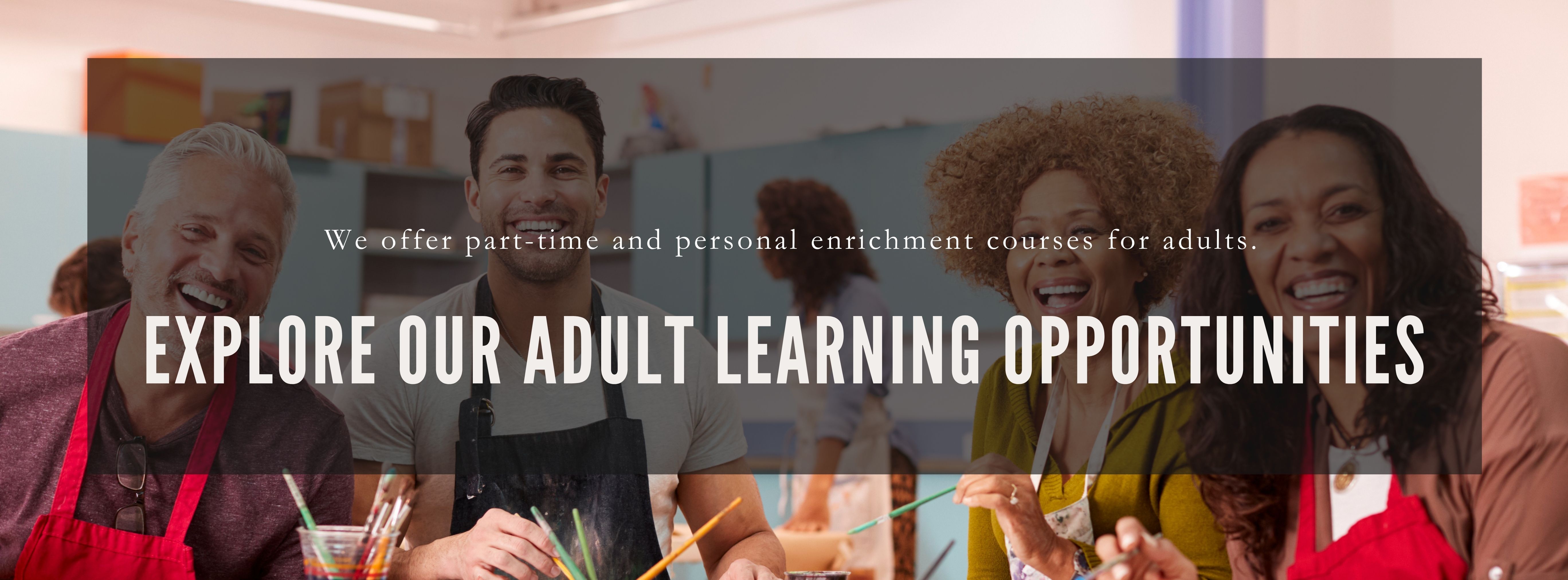 Adult course banner