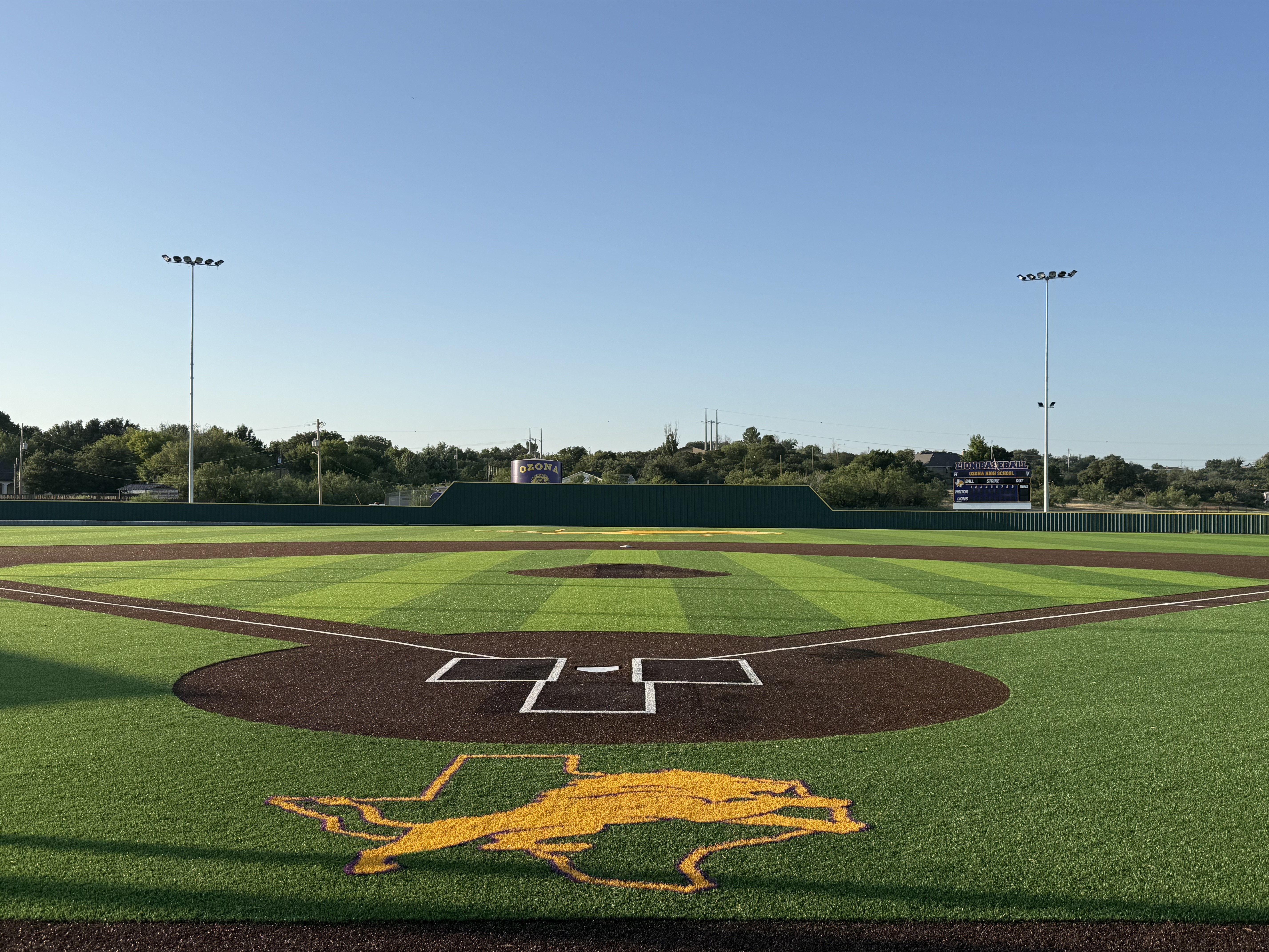 baseball field