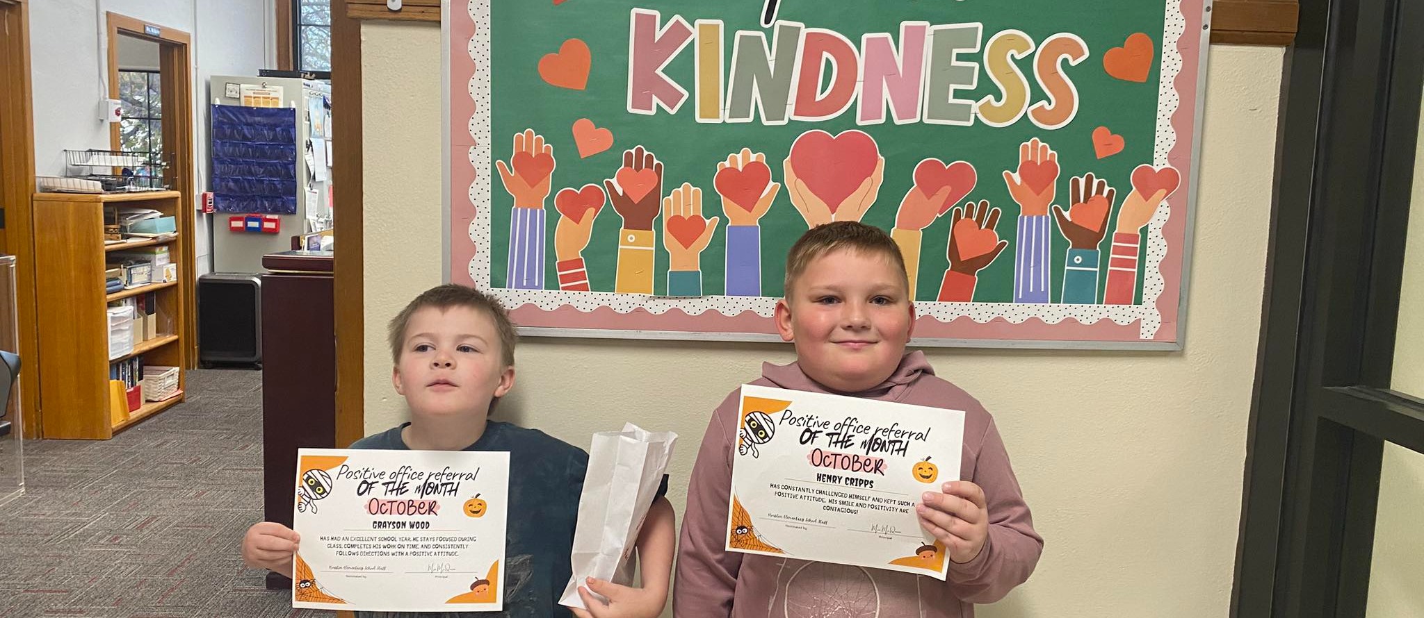 October Positive Office Referrals