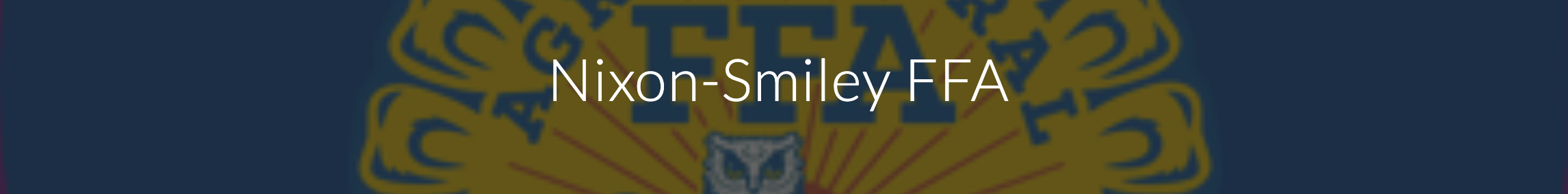 text reading Nixon-Smiley FFA