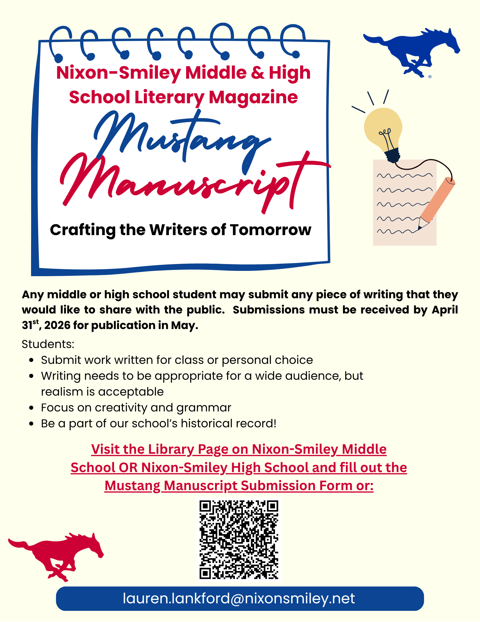 Infographic Mustang Manuscript