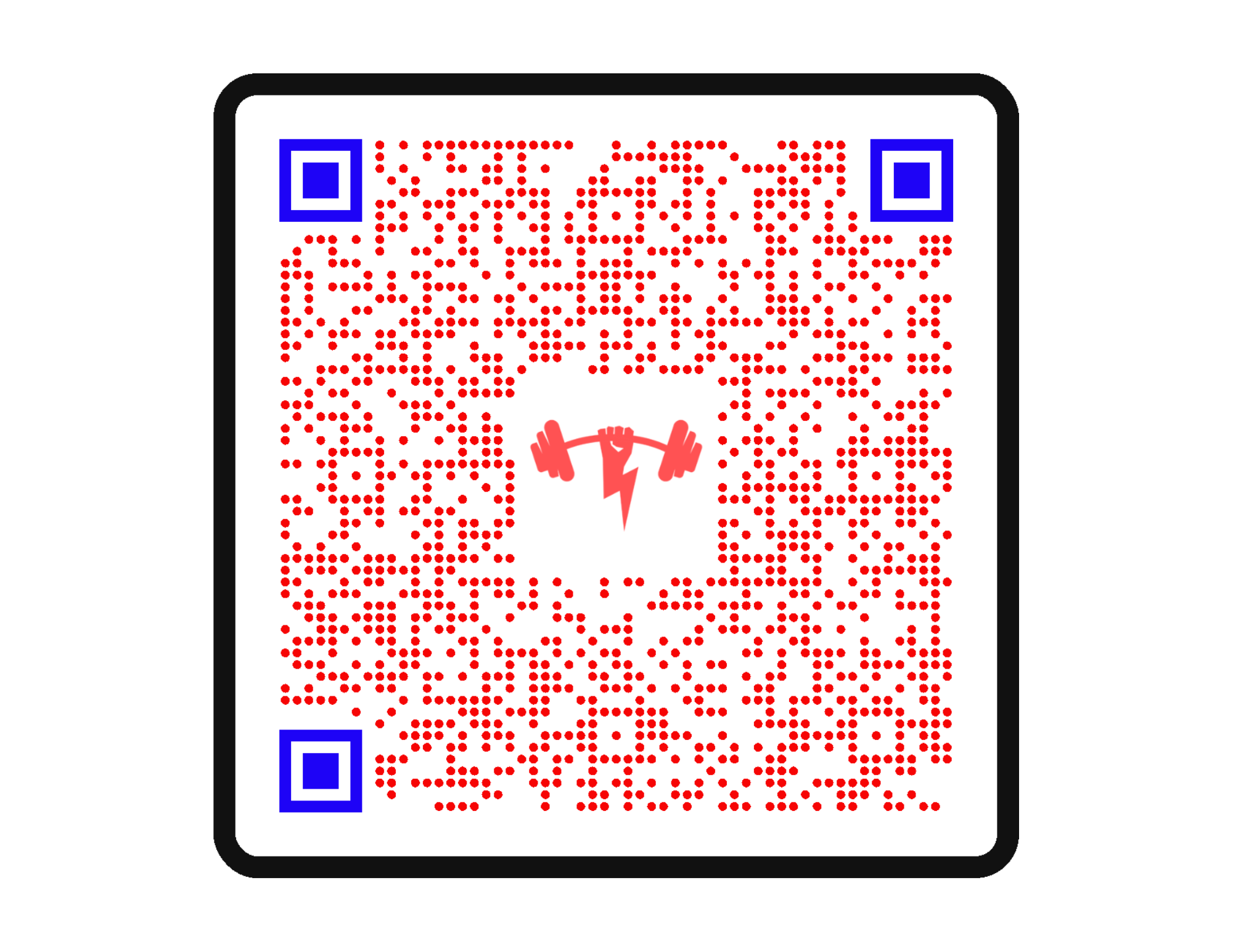 graphic of a QR code