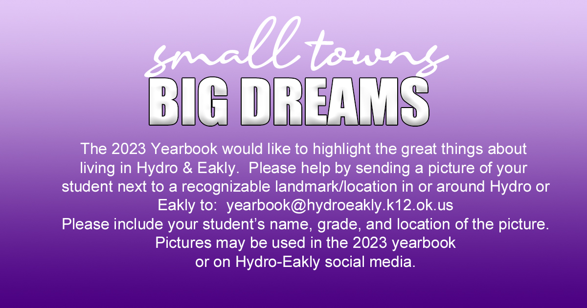 Yearbook HydroEakly Public Schools