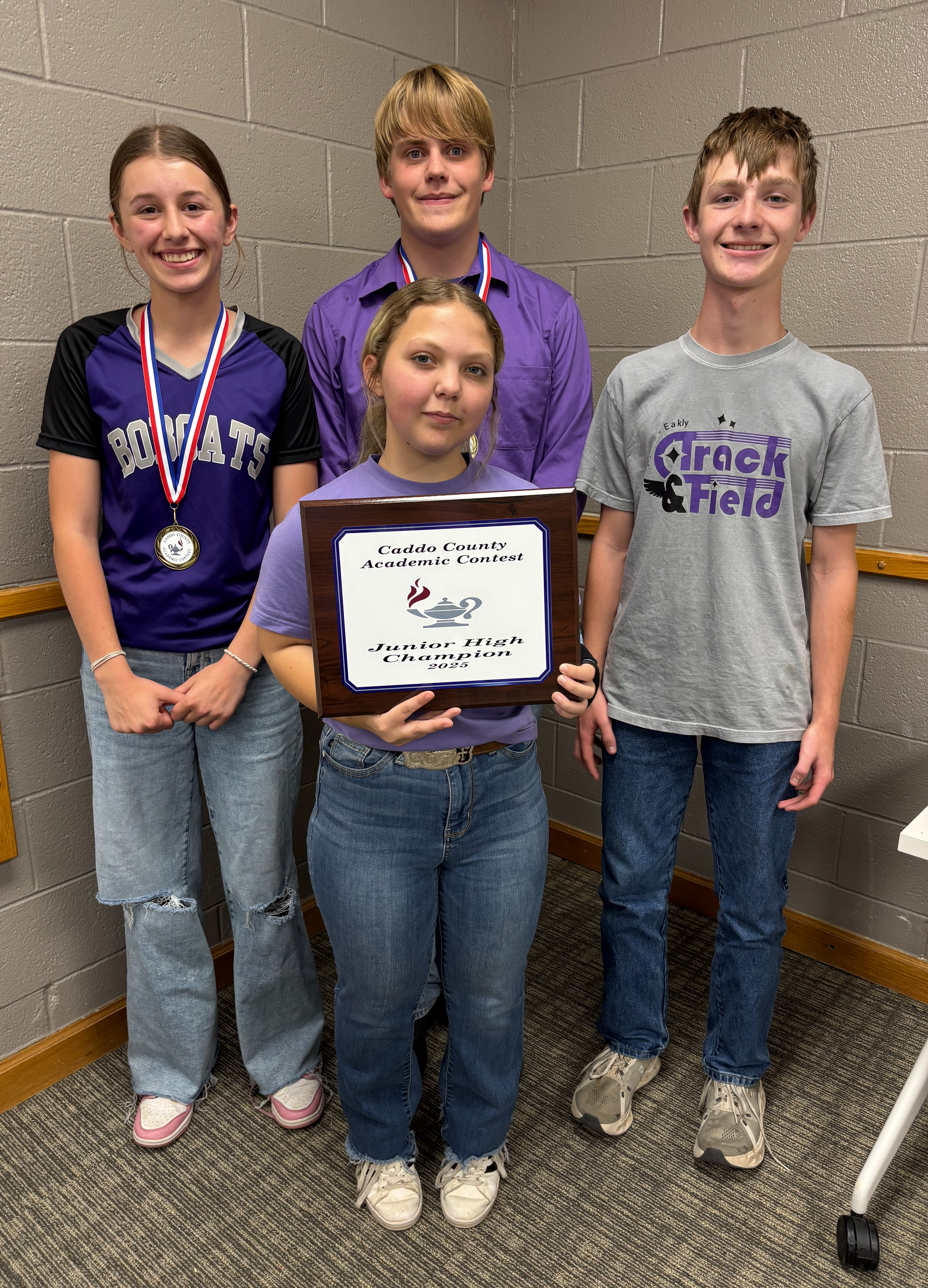Caddo County Academic Champions 2025-26