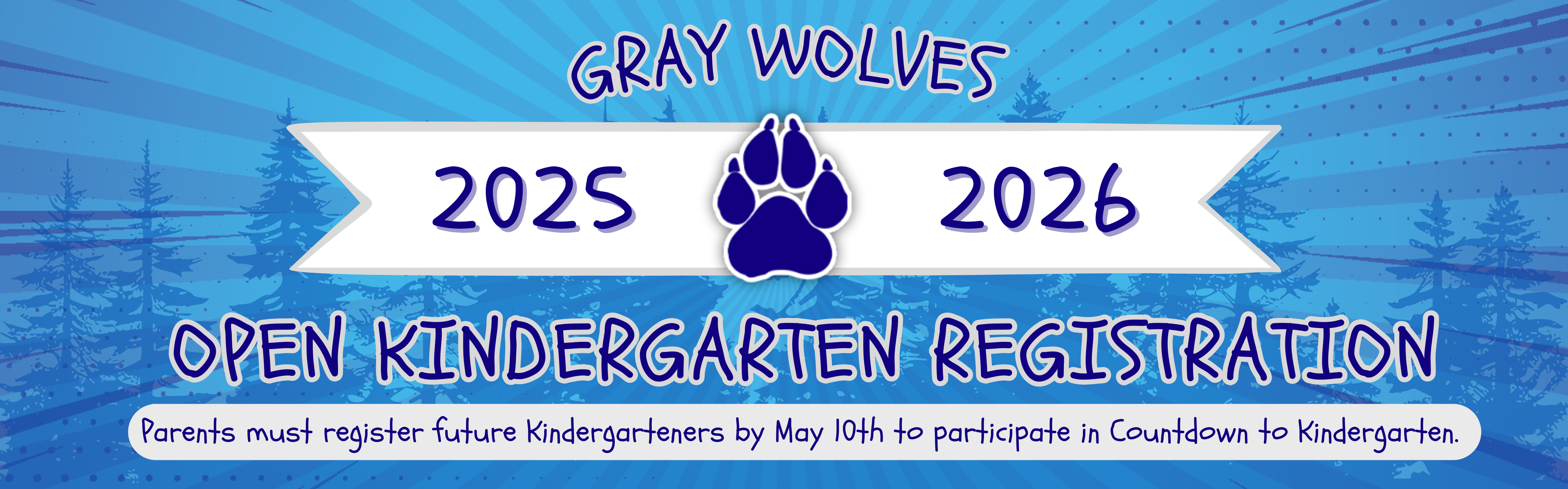 Kindergarten Registration Open