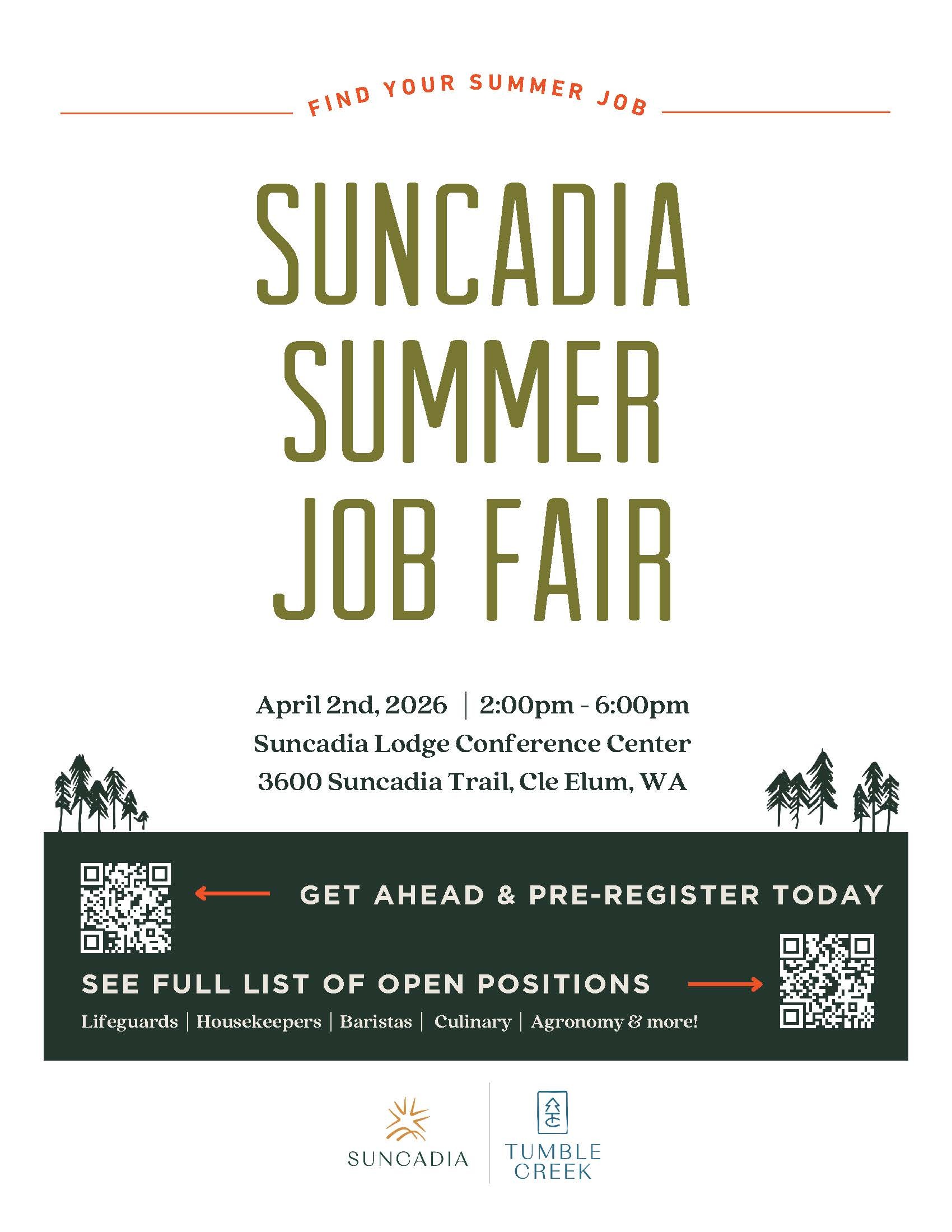 Suncadia Job Fair