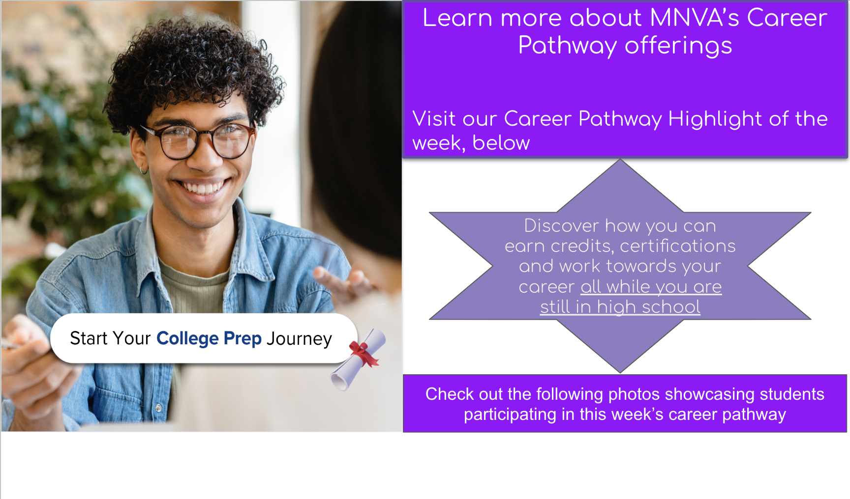 MNVA Career Pathway Highlight of the Week