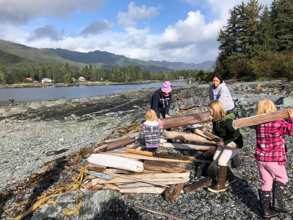 STEM Activity - Build the strongest shelter from debris on the beach