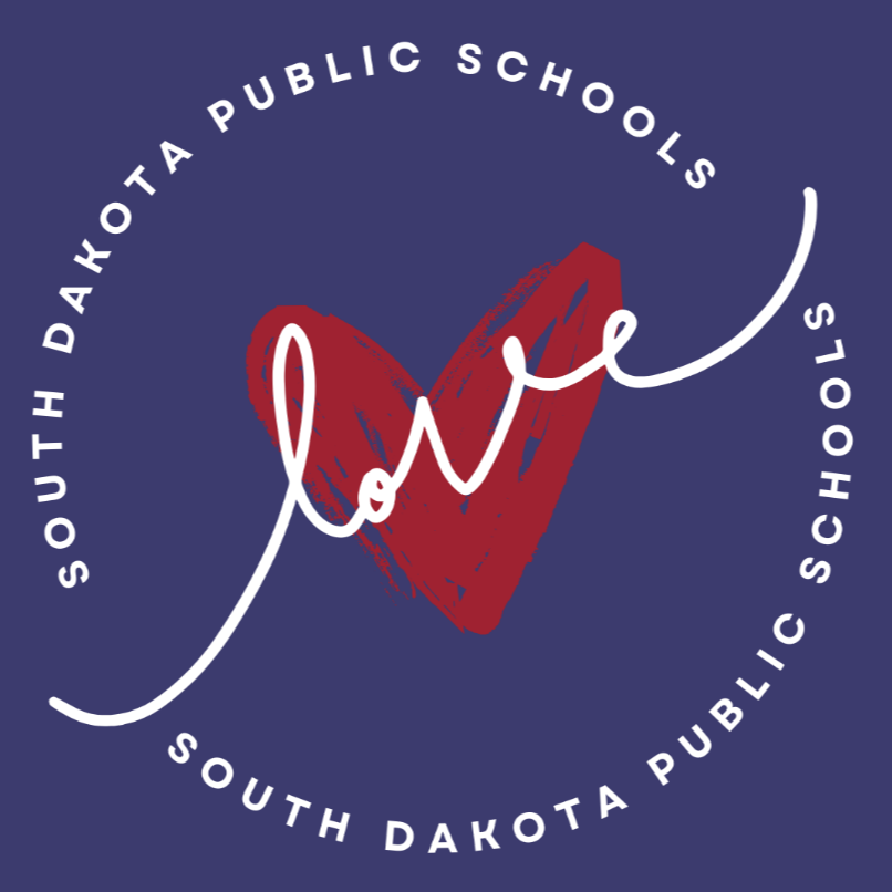 South Dakota Public Schools Love Logo