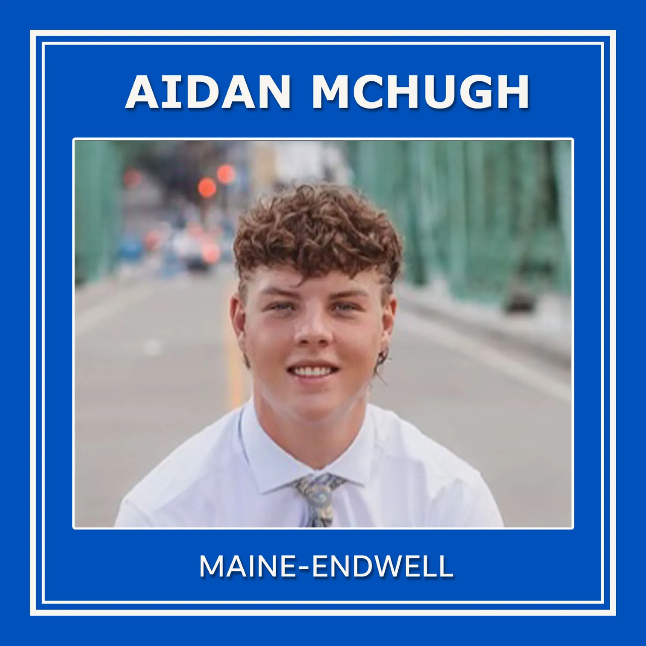 Maine-Endwell Football Player Aidan McHugh