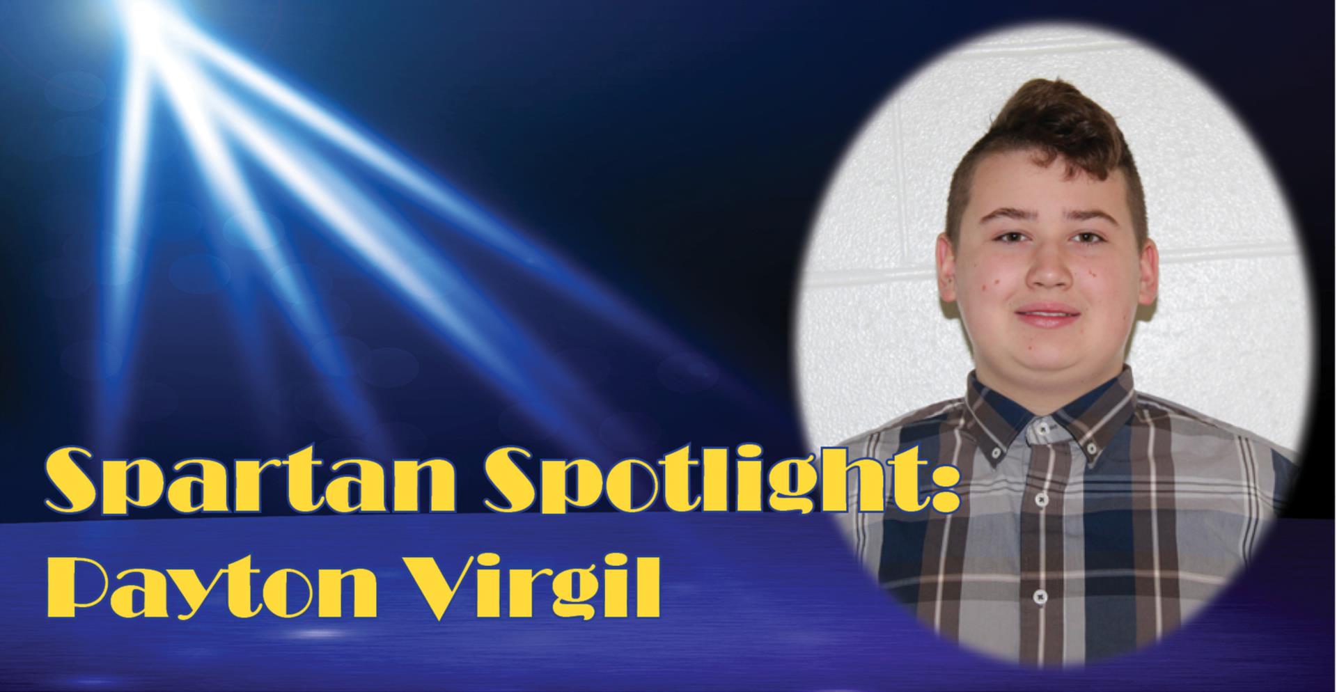 NOVEMBER 2019 SPOTLIGHT: PAYTON VIRGIL