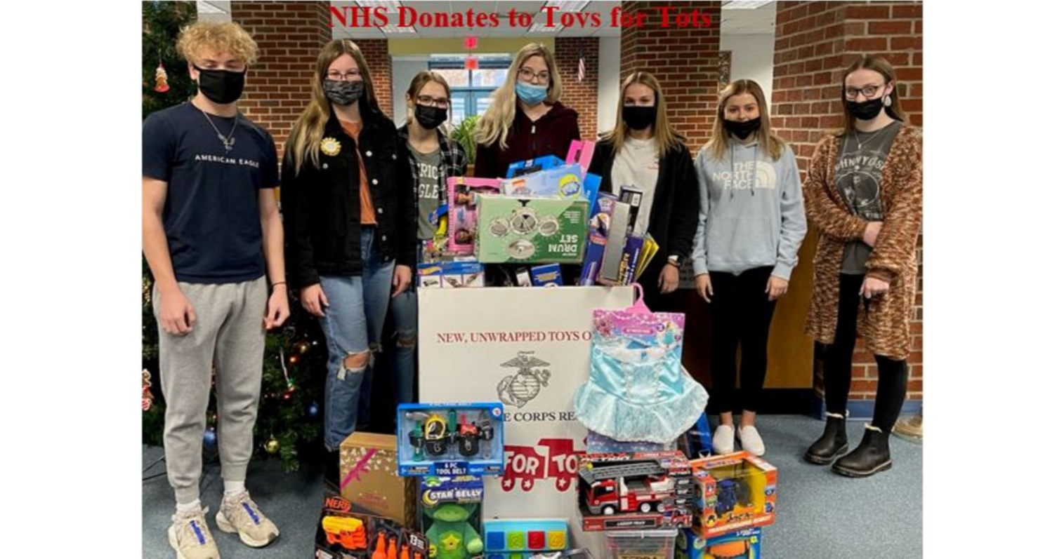 NHS Donates to Toys for Tots