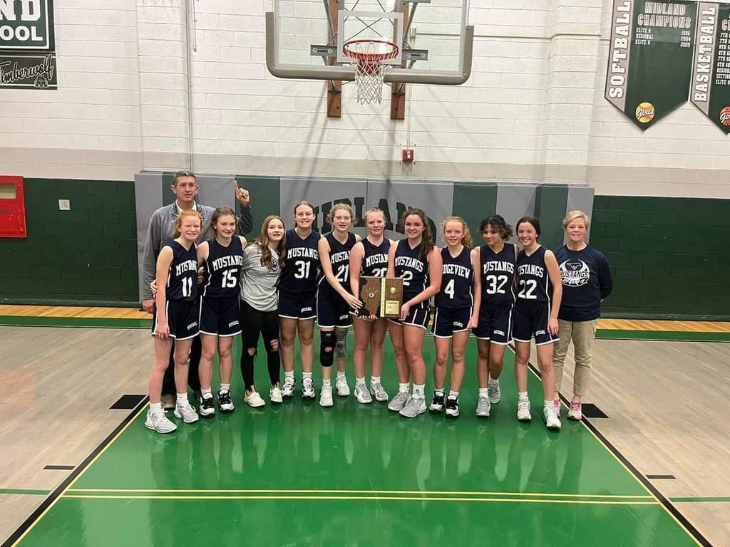 8th grade Girls Basketball Sectional Champs