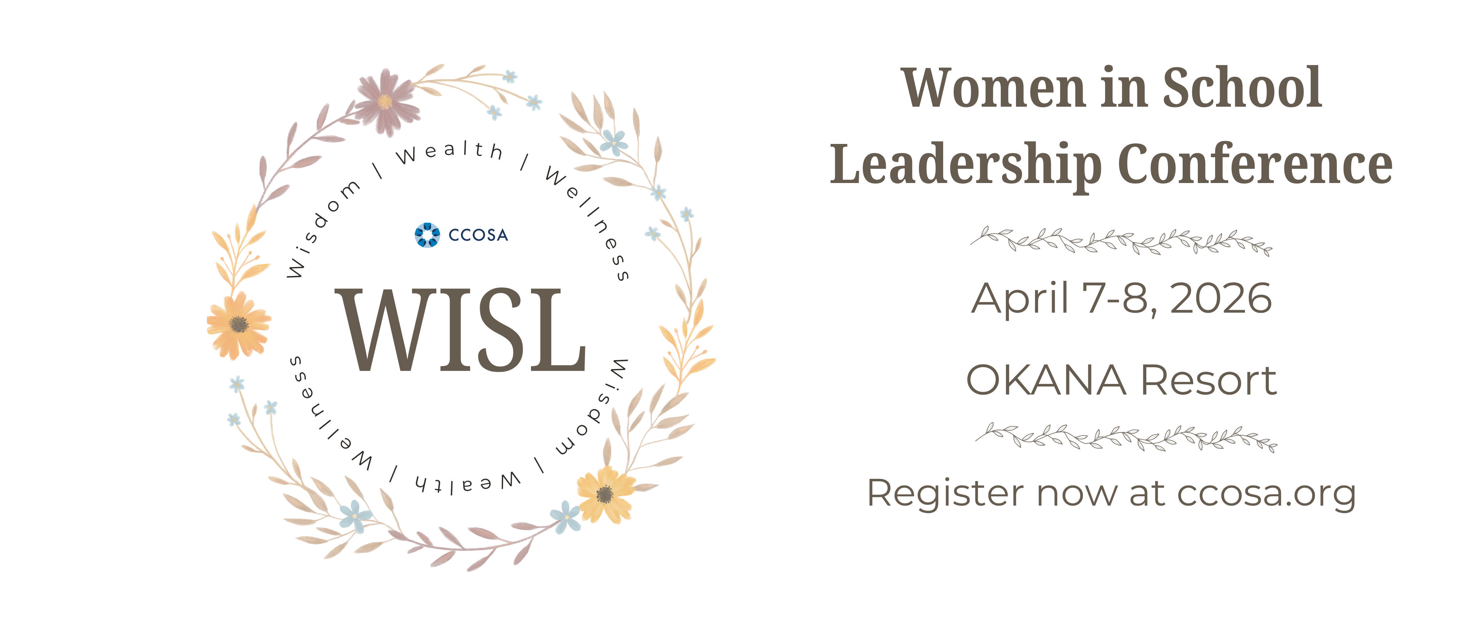 Women in School Leadership Conference logo