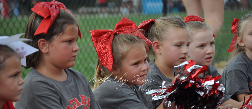 young cheerleaders