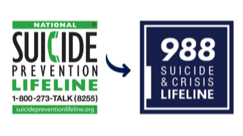 National Suicide Prevention Lifeline 1-800-273-TALK (8255) suicide preventionlifeline.org 988 suicide and crisis lifeline