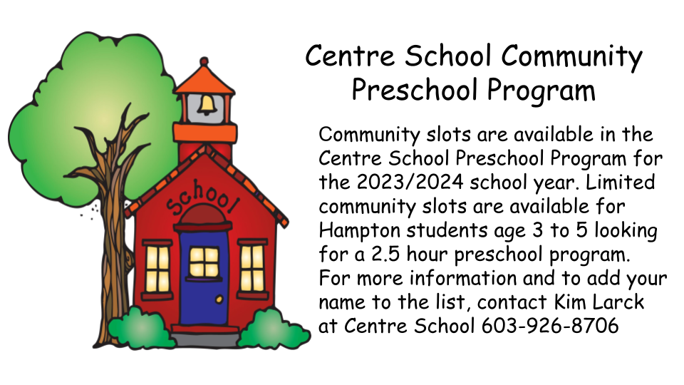 Preschool Information