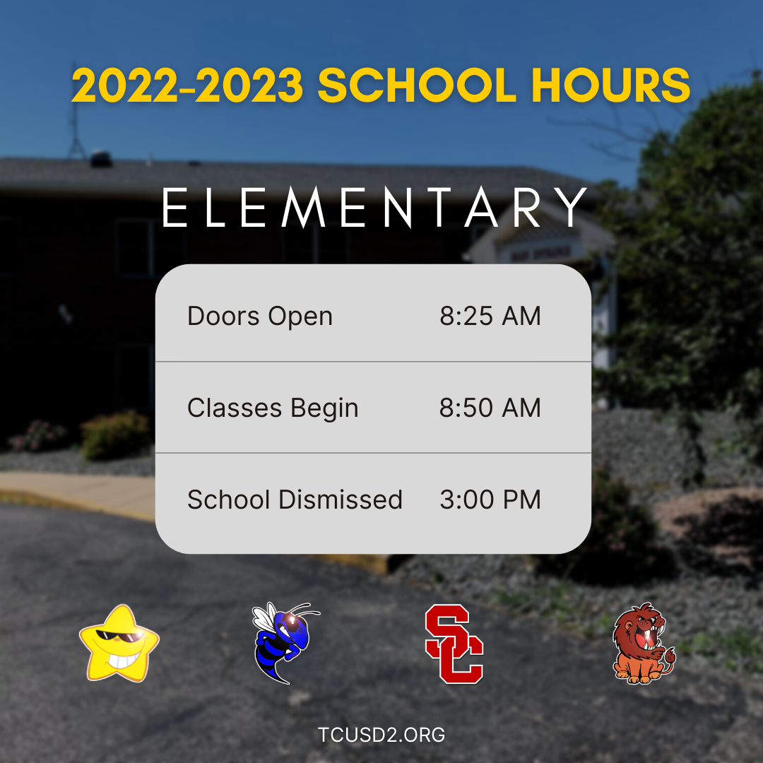 School Hours Henning Elementary School