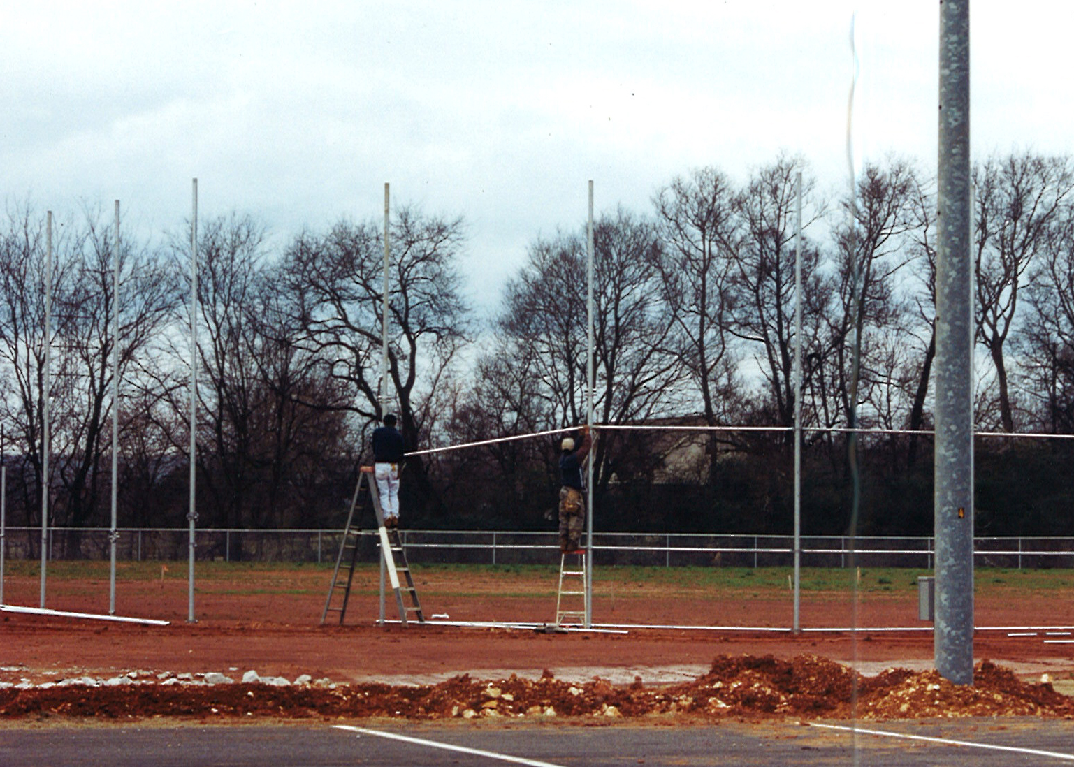 Building the ball field